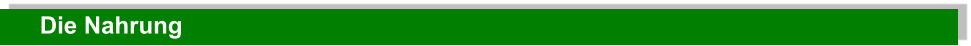 Die Nahrung